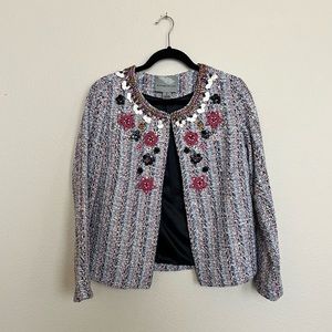 FLASH SALE!! Anthropologie Suzy Tweed Jacket